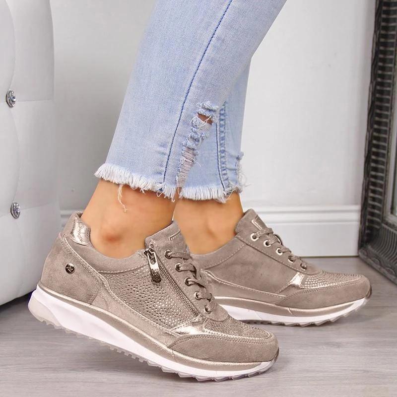 ELEGANT ORTHOPEDIC COMFORTABLE SHOES Round Toe Soft Sole